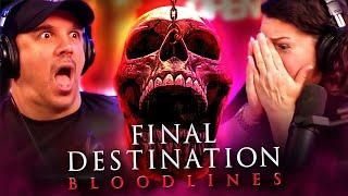 FINAL DESTINATION: BLOODLINES | Movie REACTION! | First Time Watch!