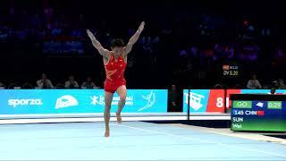 SUN Wei (CHN)_2023 Artistic Worlds, Antwerp (BEL)_Qualifications_Floor Exercise