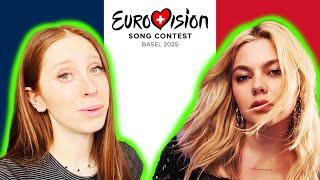 LET'S REACT TO FRANCE'S SONG FOR EUROVISION 2025 // LOUANE "MAMAN"