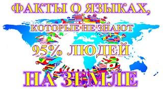 Удивительные факты о языках, которые не знают 95% людей