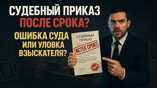 Судебный приказ после срока исковой давности — ошибка суда или уловка взыскателя? 2025