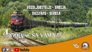 4 YEARS !!! | HAPPY BIRTHDAY RAILFANS-SERBIA !!! | VOZOLJUBITELJI-SRBIJA