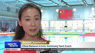 2024 Paris Summer Olympics Test｜Chinese artistic swimming team hold second leg of test