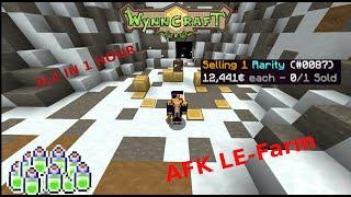 Wynncraft // AFK-LE Farm // Up to 9LE in 1 hour AFK. Easy MONEY