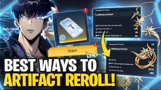 ARTIFACT REROLL GUIDE! (DO THIS NOW) - Solo Leveling Arise