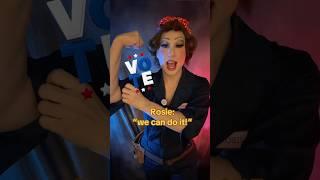 Strong women vote! ￼ #Inverted #Rosie #RosieTheRiveter #1940  #1940sfashion #Retro