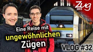 Eine Reise mit ungewöhnlichen Zügen - VLOG #32 | Zug2013