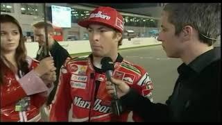 Nicky Hayden - Interview Grid Qatar 2009