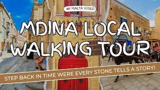 Uncover Mdina: A Local's 4K Walking Tour | Malta's Must-See!