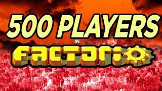 Factorio DEATH WORLD vs 500 Subscribers