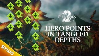 Guild Wars 2 - Hero Point guide / 90 easy HP in Tangled Depths