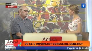 Cand se impune consultul genetic - Acasa devreme - JurnalTV (05.07.2012)