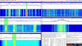 SdrGlut Simultaneously Running Five SDRs