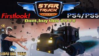 Star Truck simulator Ps4 First Gameplay! #startrucksimulator #ps5gameplay #firstlook #ps4gameplay