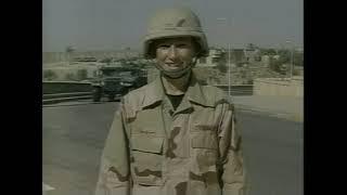 American Forces Network Europe AFN AFRTS 2004 TV News Report Iraq War Inside Sunni Triangle Tikrit