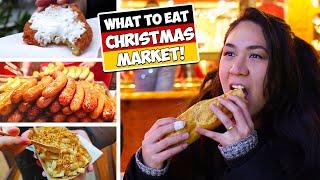 20 MUST EAT FOOD at GERMAN CHRISTMAS MARKETS!