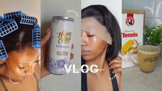 #vlog: A FEW DAYS WITH AN UPCOMING YOUTUBER|Shein Wig|Trying hair rollers for the first time & more