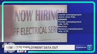 New Florida employment data shows the state's job market is improving