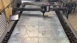 Go Fab CNC Plasma Table Cutting Production Parts