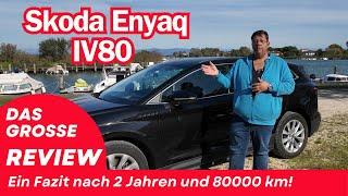 Skoda Enyaq IV80 Fazit nach 2 Jahren und 80000 km!