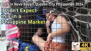 DIDN'T EXPECT THIS in a LOCAL PHILIPPINES MARKET | Got Lost | Walk in Nova Bayan Part 2