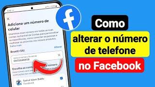 Como alterar o número de telefone no Facebook (2024) | Mudança de número do Facebook