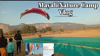 Nature Camp Mayali || Jashpur Chhattisgarh || Paragliding pairashoot Airballoon available Vlog 2022