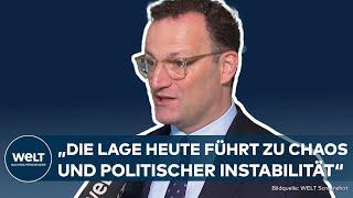 ASYLGIPFEL: "Ampel befördert das Steigen der Zahlen" - Jens Spahns (CDU) scharfe Kritik