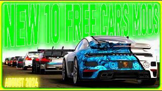 Assetto Corsa - NEW 10 FREE CARS MODS - August 2024 | + Download Links 