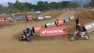 65cc Class final.Aldrie Cruz  Dylan Fabian, Kyle Tapic  King Cobra of Digos Arjay Gonzaga