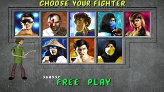 Mortal Kombat 1 (HD Remake) Shaggy Rogers Full Playthrough