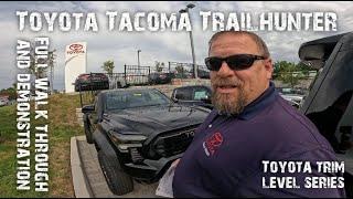 Toyota Tacoma Trailhunter full walkthrough Trim Level series