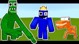 РАДУЖНЫЕ ДРУЗЬЯ МАЙНКРАФТ МОД Rainbow Friends Minecraft