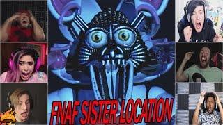 Gamers Reactions to Funtime Foxy (Jumpscare) | Five Nights at Freddy's: Sister Location