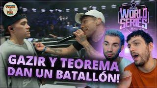 ¡TEOREMA vs GAZIR!  ¡UNA BATALLA INCREÍBLE!  - FMS WORLD SERIES J4