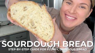 How to Make Fluffy Sourdough Bread: Step-by-Step Guide for Beginners