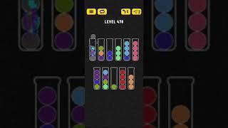 Ball Sort - Color Puzzle Game - Level 478 - Walkthrough SOLVED by RobotPlayer AI!!!