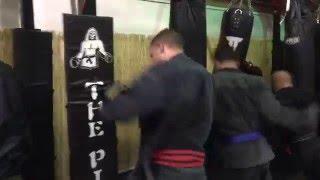 The Pit Online Dojo: Epic Yell Heavy Bag Drill