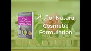 Discover our book: A-Z of Natural Cosmetic Formulation