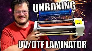 How to Set up the Laminator and Prepare it for UV/DTF Printing