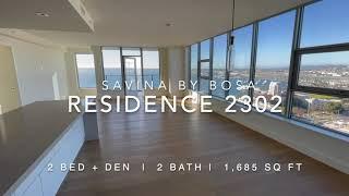 Savina by BOSA Luxury Condo Residence 2302, Little Italy San Diego