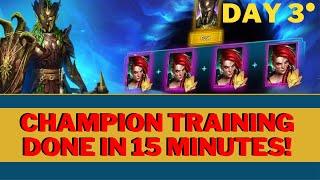 Emic Trunkheart FUSION PLAN DAY 3'. Champion training easy strategy. Raid: Shadow Legend