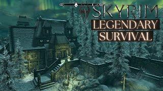 Skyrim Anniversary Edition: Legendary Difficulty Survival Mode Episode 4! (Survival Settings Mod)