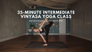 35-Minute Intermediate Vinyasa Yoga Flow with Nicole Wild