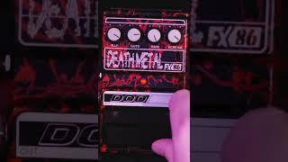 Checking out the DOD Death Metal distortion pedal from 1994