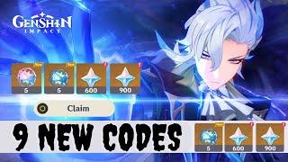 9 New !! GENSHIN IMPACT REDEEM CODES 2023 - GENSHIN IMPACT CODES 2023 - GENSHIN CODE REDEEM