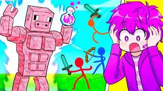 Squad Watches MORE Minecraft vs. Animations… things get INSANE!