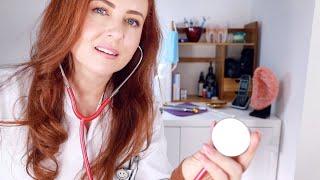 ASMR Medical CheckUp  Full Body Exam Ear & Eye Test