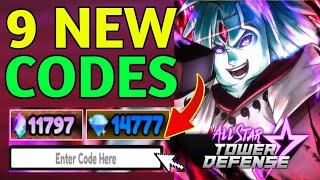 UPDALL STAR TOWER DEFENSE CODES 2024 - ROBLOX ALL STAR TOWER DEFENSE - ASTD CODES