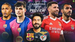 Barcelona vs Benfica 2nd Leg Preview | Lineup & Tactics UCL